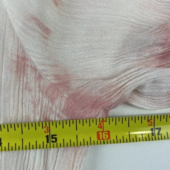 NWT Kiwi & Punch Pink Tie Dye Peasant Girl Short Sleeve Top - Picture 11 of 12